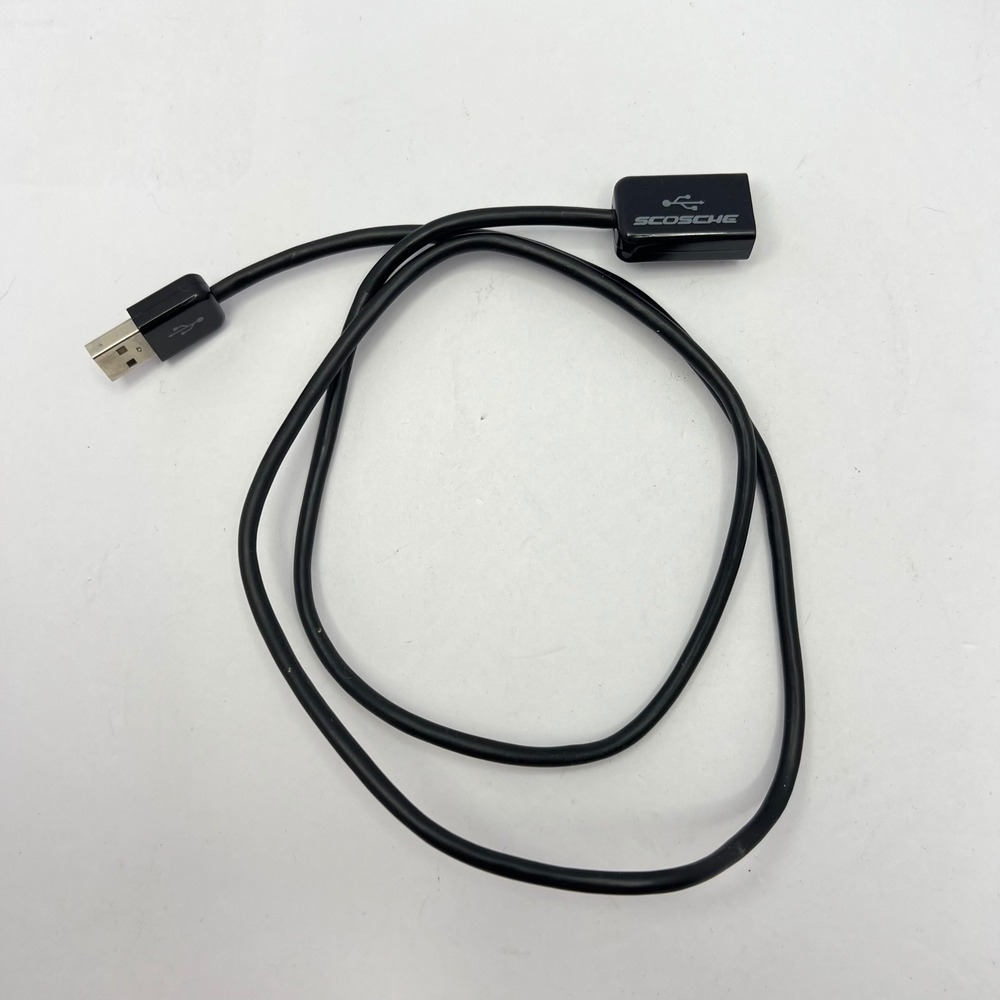 Scosche USB Extension Cable Accessory Male to Female Connector 3 ft‎